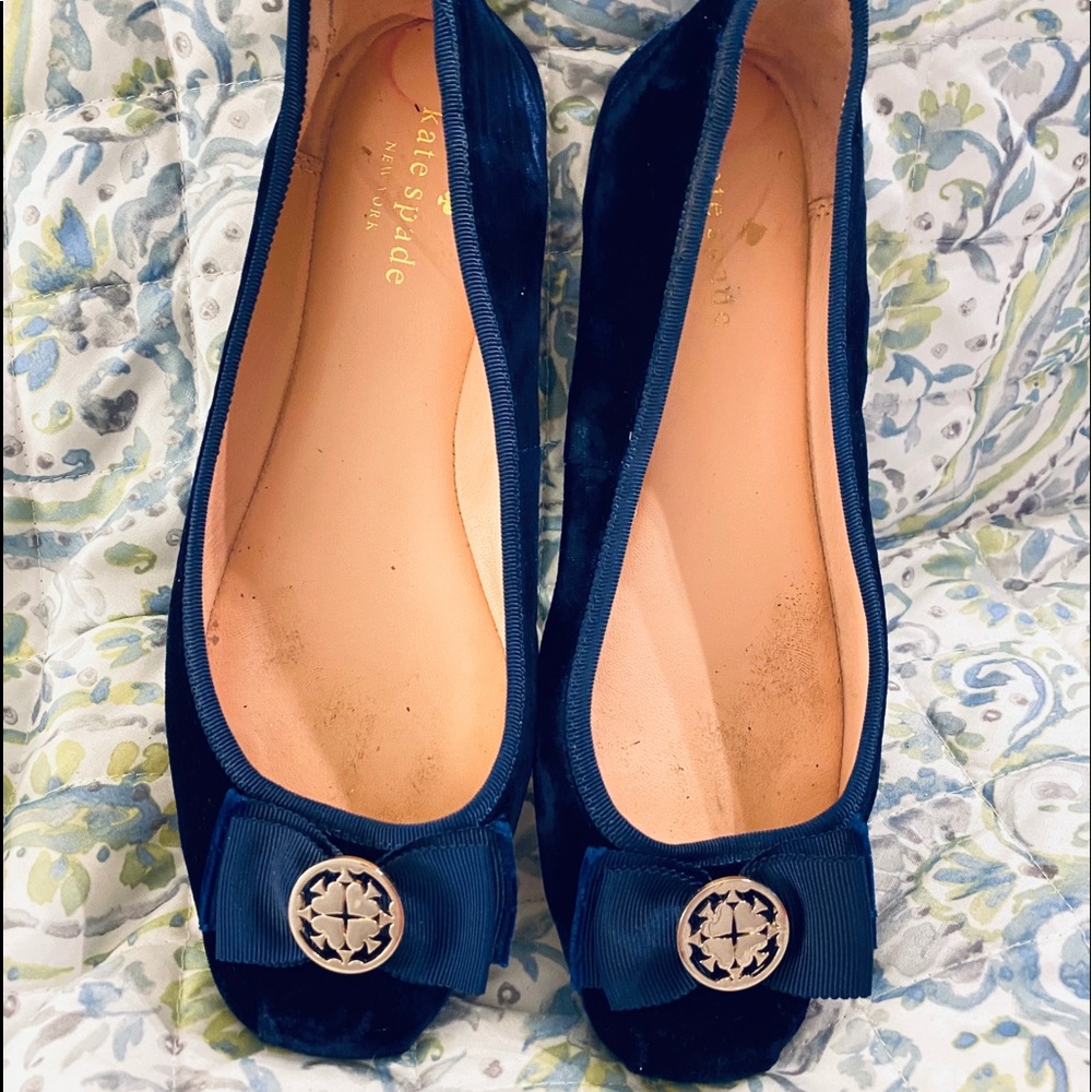 KATE SPADE ♠️ Flats Sz 8.5 Blue